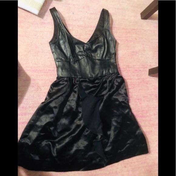 - Magic carpet leather top dress nanette Lenore - Picture 6 of 7